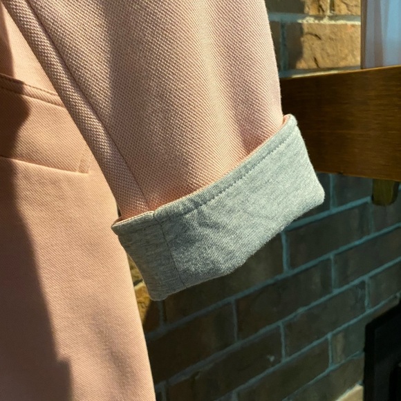 NWOT Pink Cotton Roll Up Jacket - Picture 6 of 10